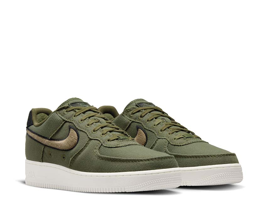 Nike Air Force 1 Low Canvas Men's Sneakers "Army Olive"