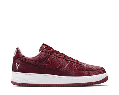 Nike x Kobe Air Force 1 Low "Forever Team Red" Sneakers