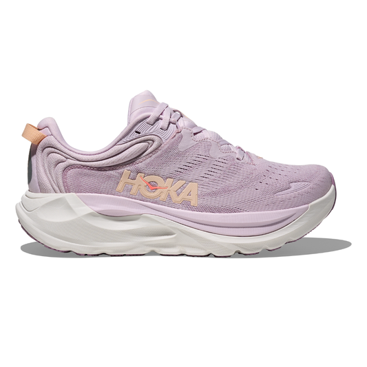 Women's HOKA Gaviota 6 Stability Running Shoes - Lilac Cream / Fragrant Lilac