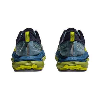 HOKA Sneakers - Blue / Grey with Lime Accents