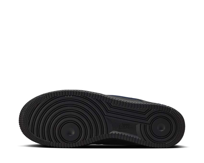 Nike Air Force 1 '07 Sneakers "Black / Astronomy Blue"