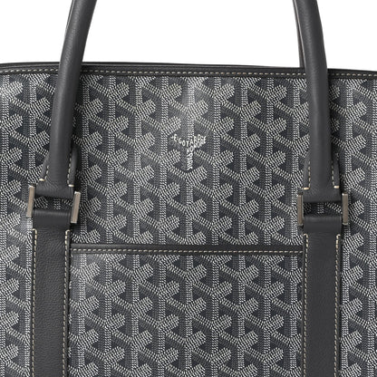 GOYARD Goyardine Bourgogne Tote Bag – Grey