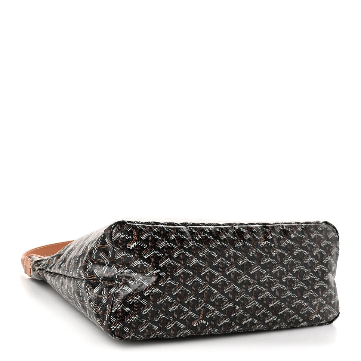 GOYARD Goyardine Bohème Hobo Bag – Black / Gold
