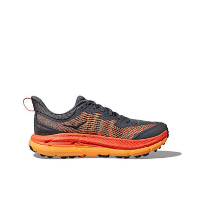 HOKA Sneakers - Black / Dark Grey with Orange & Yellow Accents