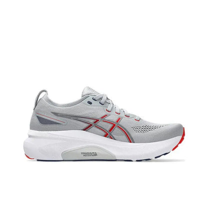 ASICS GEL-KAYANO 31 Running Shoes – Piedmont Grey / Classic Red | EU Sizing