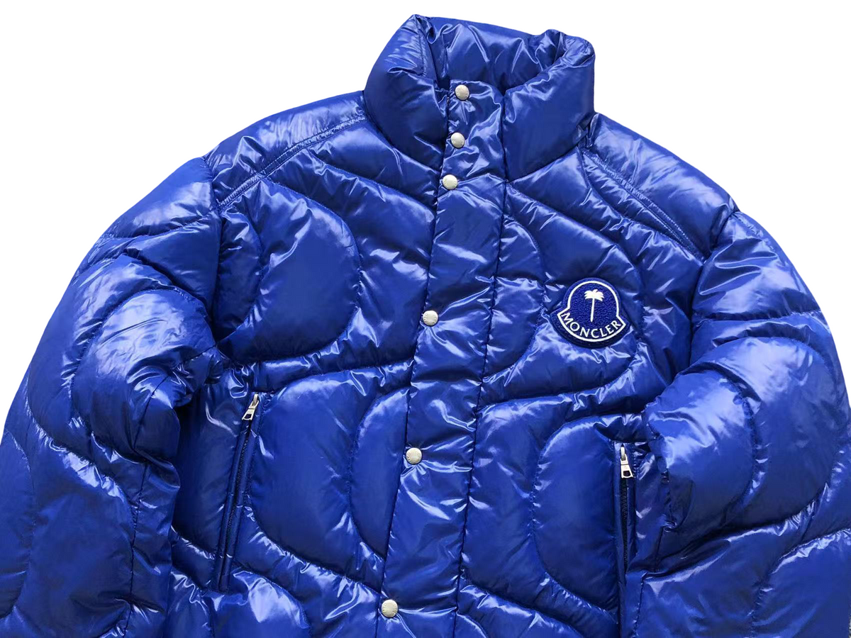 Moncler x Palm Angels Haunani Down Jacket - Blue