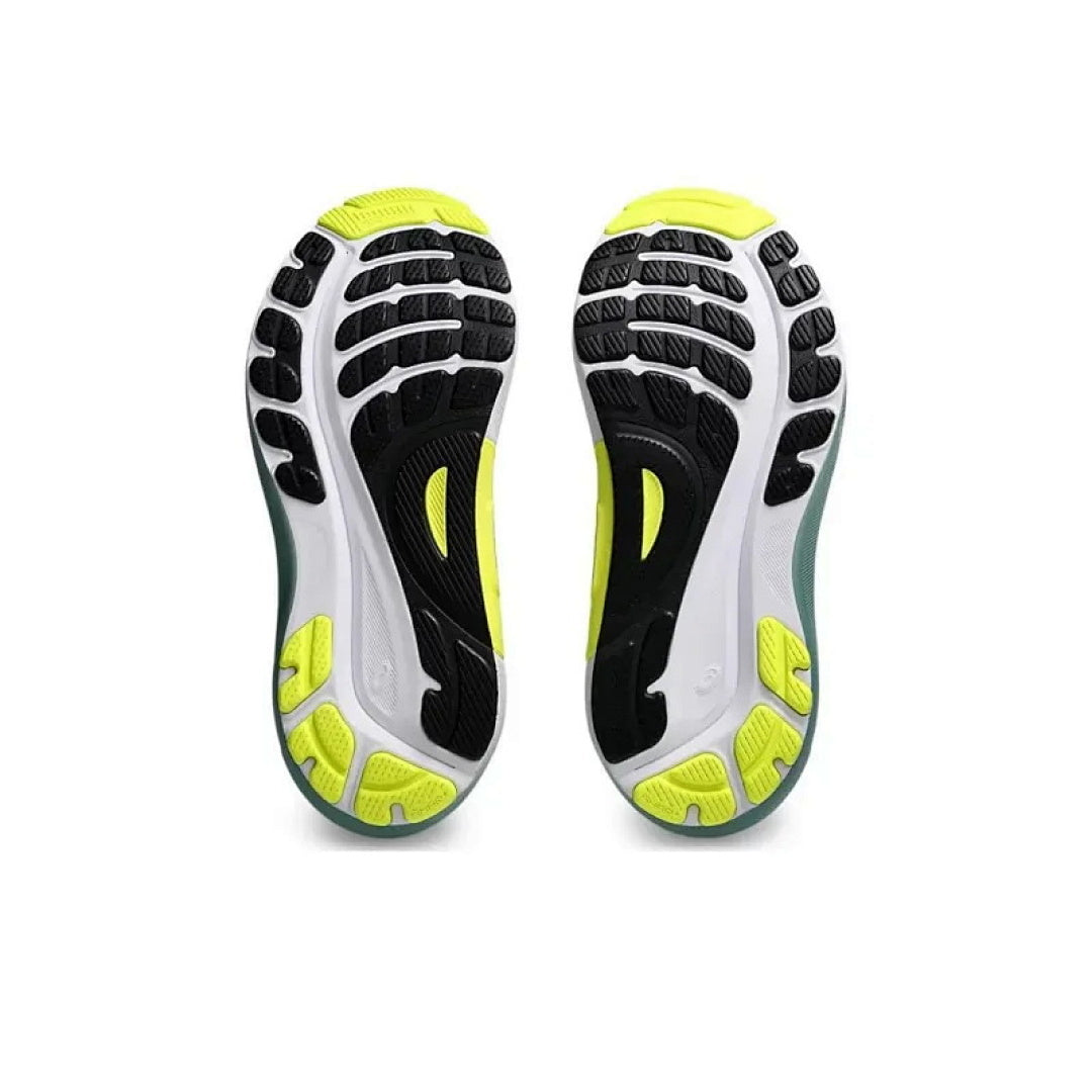 ASICS Sneakers - Light Green / Grey with Lime Accen