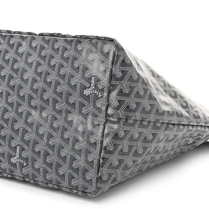 GOYARD Goyardine Saint Louis GM Tote Bag – Grey