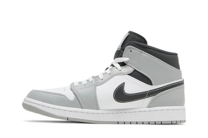 Jordan 1 Mid 'Light Smoke Grey'