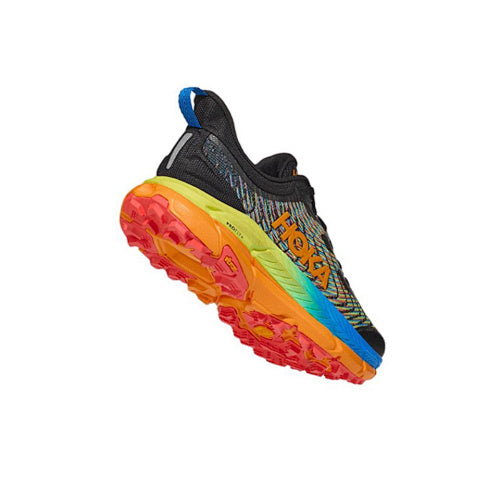 HOKA Sneakers - Black / Multicolor with Gradient Sole