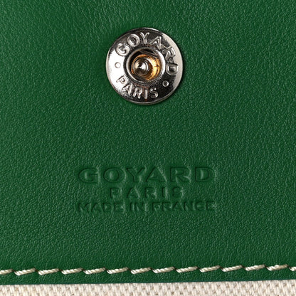 GOYARD Goyardine Reversible Anjou PM Tote – Green