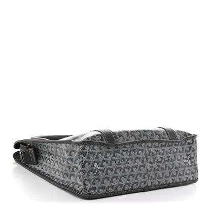 GOYARD Goyardine Bourgogne Tote Bag – Grey