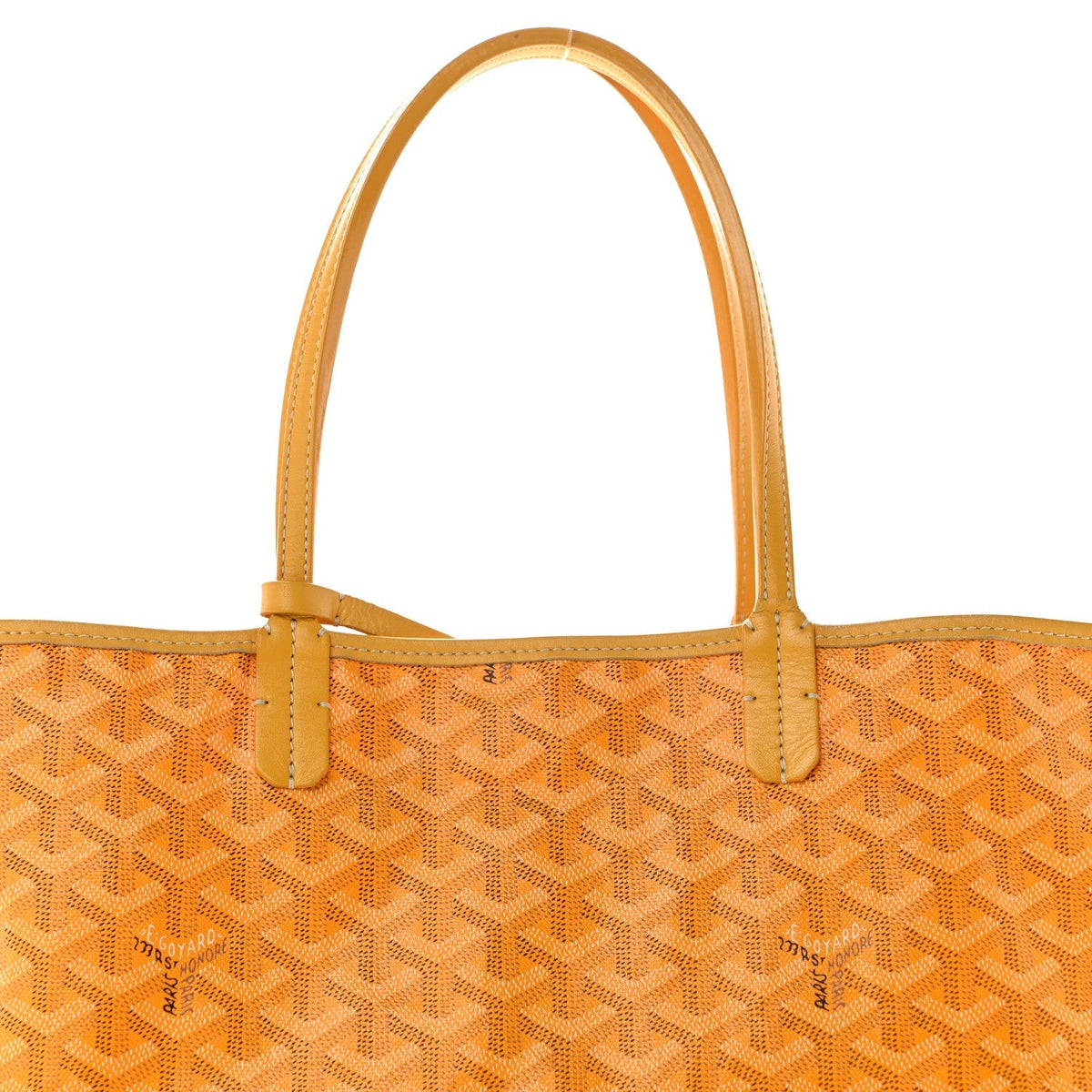 GOYARD Goyardine Saint Louis PM Tote Bag – Yellow