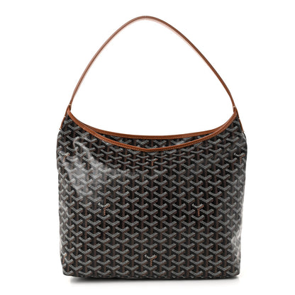 GOYARD Goyardine Bohème Hobo Bag – Black / Gold