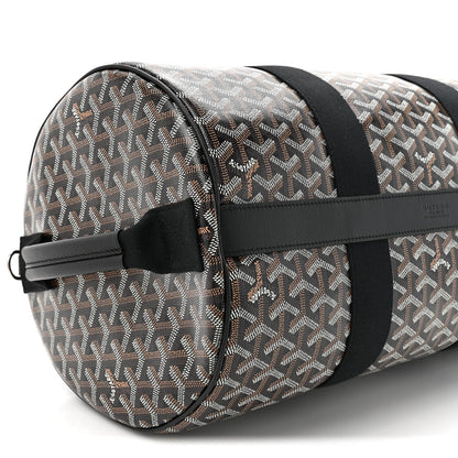 Goyard Barrel 40 Sports Bag – Black Goyardine Canvas