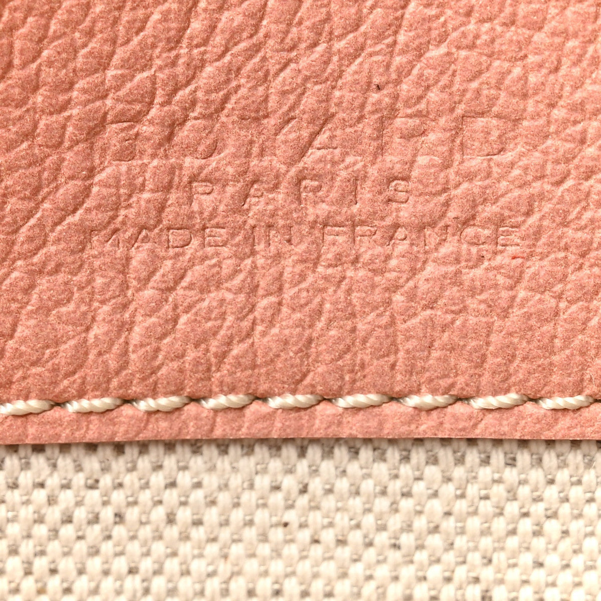 GOYARD Iridescent Goyardine Pouch – Pearly Coral