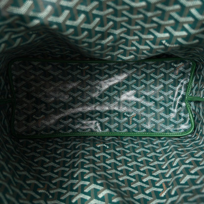 GOYARD Goyardine Reversible Anjou PM Tote – Green