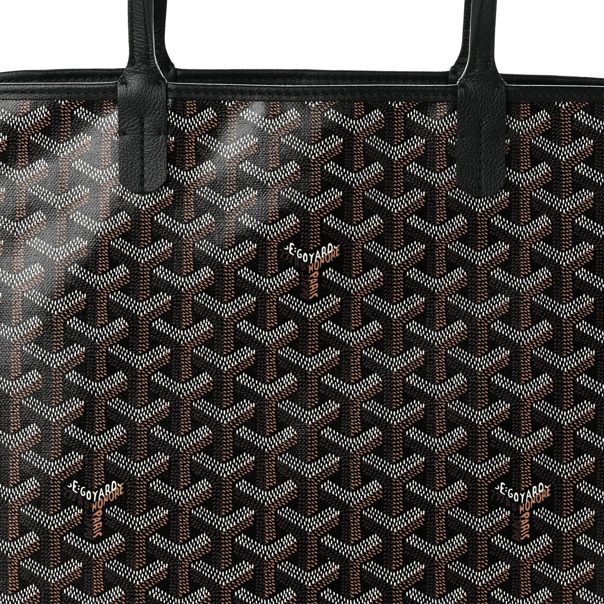 GOYARD Goyardine Artois PM Tote Bag – Black