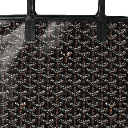 GOYARD Goyardine Artois PM Tote Bag – Black