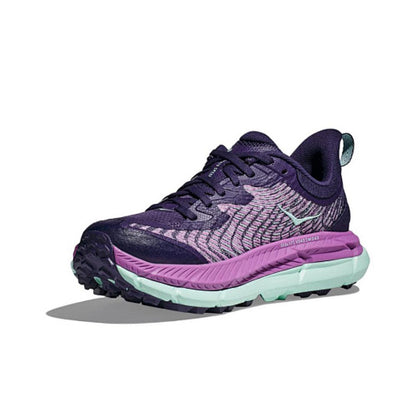 HOKA Clifton 11 GTX Women's Waterproof Running Shoes - Varsity Navy / Burnt Red