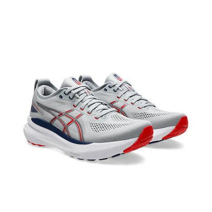 ASICS GEL-KAYANO 31 Running Shoes – Piedmont Grey / Classic Red | EU Sizing