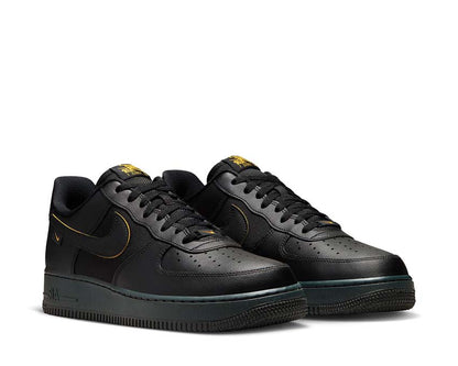 Nike Air Force 1 '07 Sneakers "Black / University Gold"