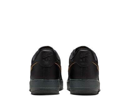 Nike Air Force 1 '07 Sneakers "Black / University Gold"