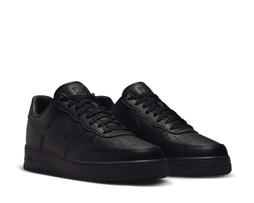 Nike Air Force 1 '07 Fresh Sneakers "Triple Black"