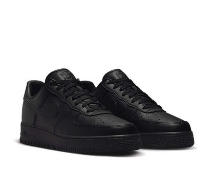Nike Air Force 1 '07 Fresh Sneakers "Triple Black"