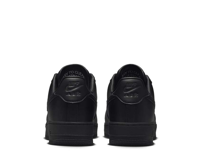 Nike Air Force 1 '07 Fresh Sneakers "Triple Black"