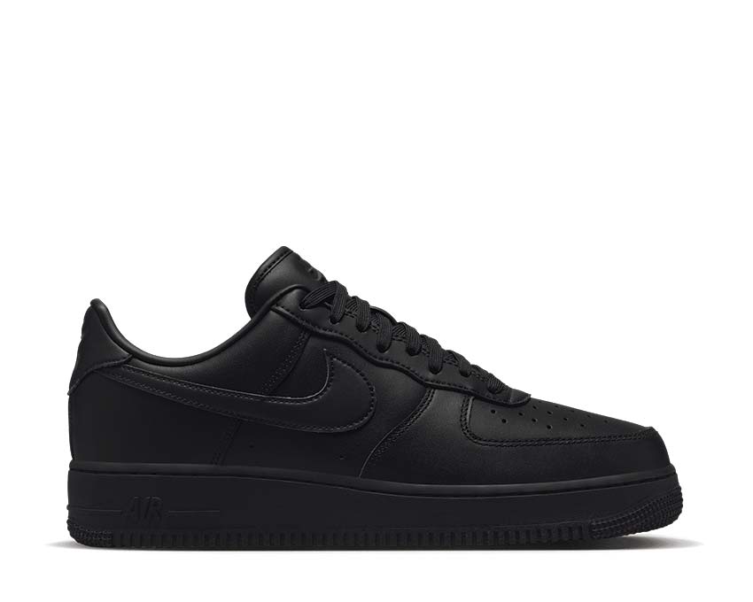 Nike Air Force 1 '07 Fresh Sneakers "Triple Black"