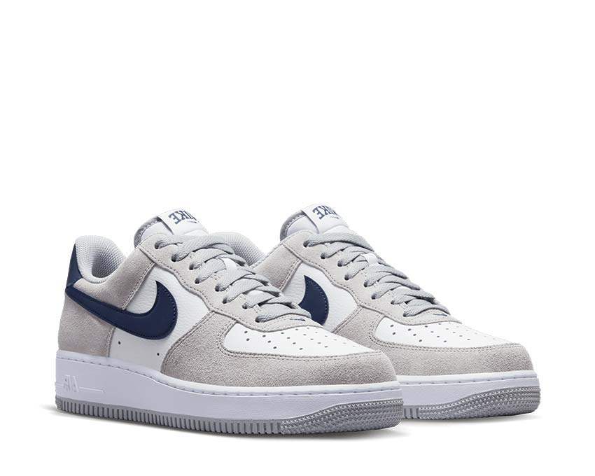 Nike Air Force 1 '07 Sneakers "Light Smoke Grey / Midnight Navy"