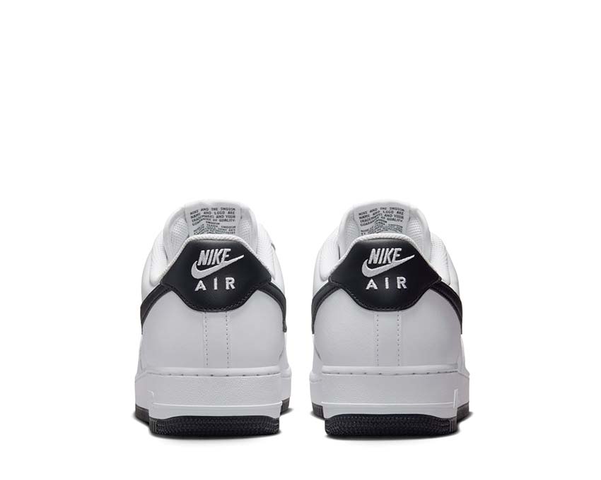 Nike Air Force 1 '07 Men's Sneakers "Black Swoosh"