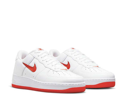 Nike Air Force 1 Low Retro Sneakers "White / University Red"