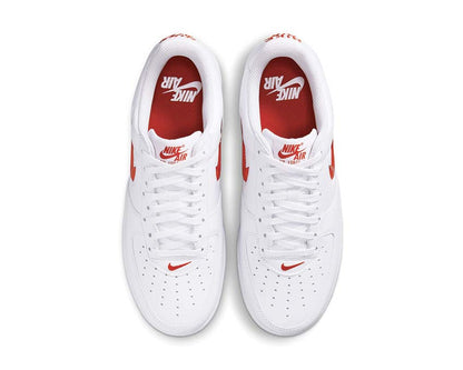 Nike Air Force 1 Low Retro Sneakers "White / University Red"