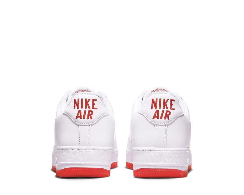 Nike Air Force 1 Low Retro Sneakers "White / University Red"