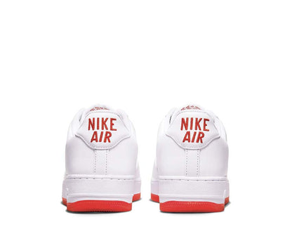 Nike Air Force 1 Low Retro Sneakers "White / University Red"