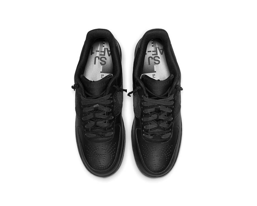 Nike x Slam Jam Air Force 1 Low SP Sneakers "Black / Off Noir"
