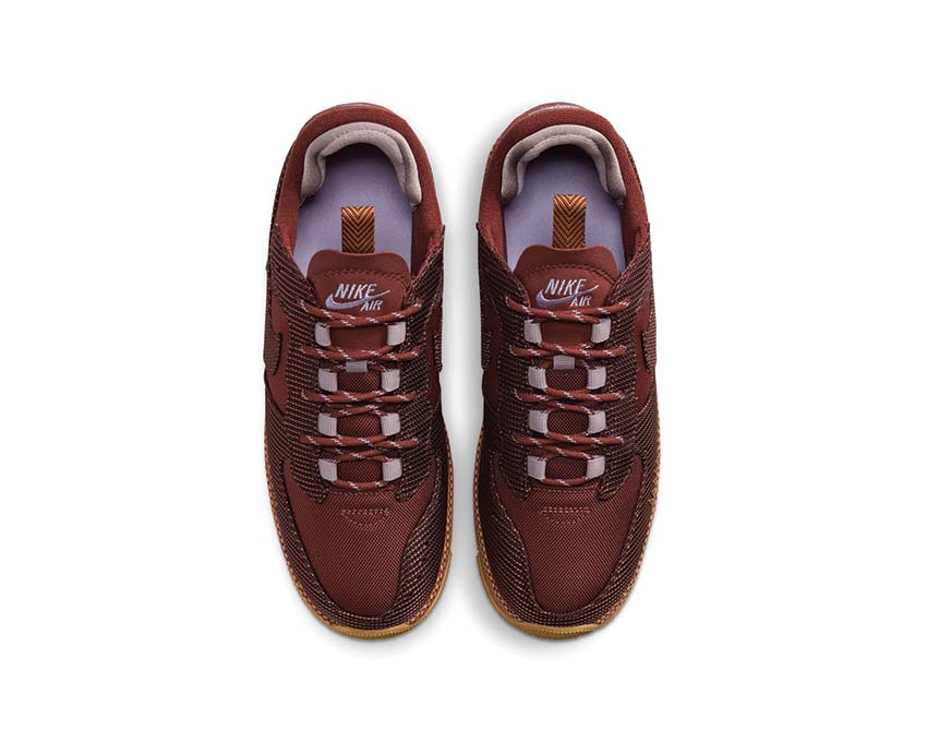 Nike Air Force 1 Wild Sneakers "Dark Pony / Light Violet Ore"
