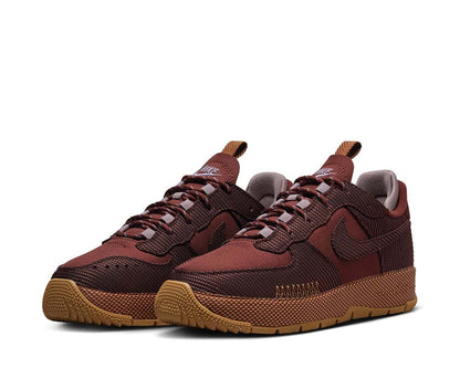 Nike Air Force 1 Wild Sneakers "Dark Pony / Light Violet Ore"