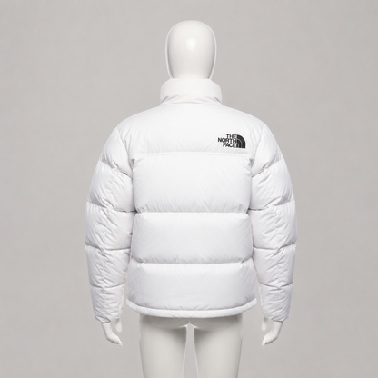 The North Face 1996 Retro Nuptse 700 Hooded Down Puffer Jacket - White