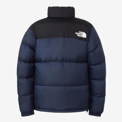 Men's The North Face 1996 Retro Nuptse 700 Hooded Down Jacket - Navy Black