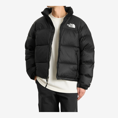Men's The North Face 1996 Retro Nuptse 700 Hooded Down Jacket - Black