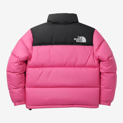The North Face 1996 Retro Nuptse 700 Hooded Down Jacket - Pink / Black