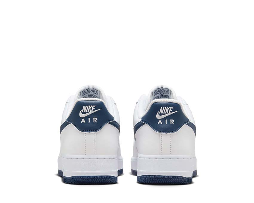 Nike Air Force 1 '07 Men's Sneakers "White / Midnight Navy"